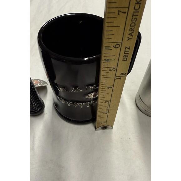 Harley Davidson Motorycle Coffee Mug ,Stainless Steel Skull Coffee Mug With Lid - Picture 14 of 16